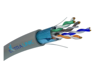 ExtraLink CAT5E FTP (F/UTP) Wewnętrzny Kabel sieciowy 305M - 1543971 - zdjęcie 1